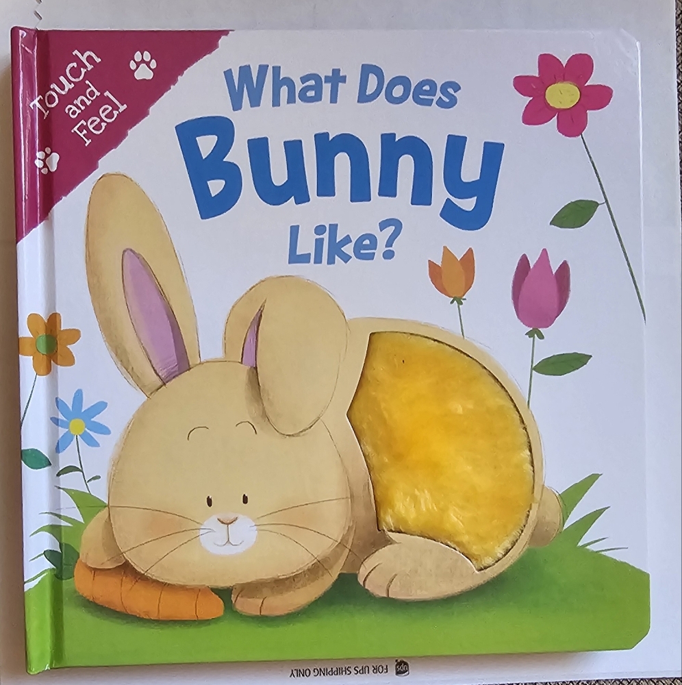 Tactile Children's Book NEW Bunny Rabbit